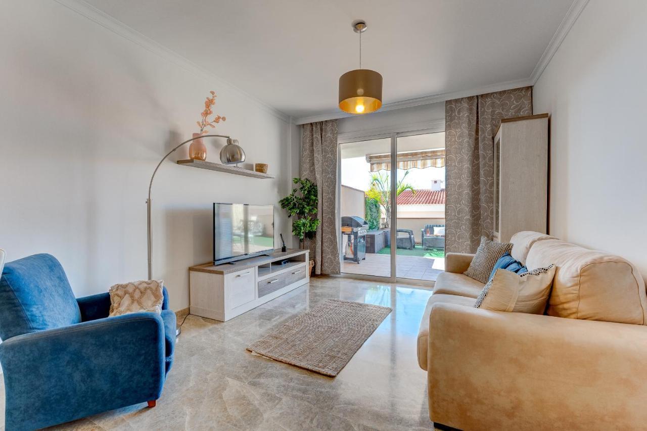 Modern Apartment With Large Terrasse, Bbq, Fast Wifi, 2 Pools Puerto de Santiago  Exterior foto